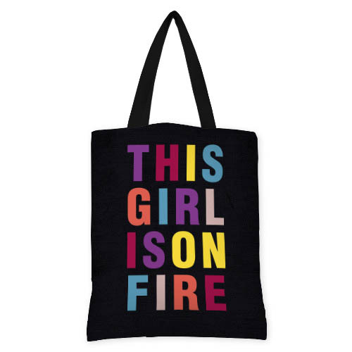 Сумка женская тканевая Original This girl is on fire Presentville 40x45 см 000173432 
Сумка женская тканевая Original This girl is on fire Presentville 40x45 см 000173432
