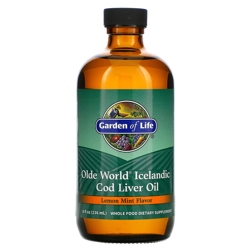 Garden of Life Olde World Icelandic Cod Liver Oil Lemon Mint 236 мл (4384304079)
Garden of Life Olde World Icelandic Cod Liver Oil Lemon Mint 236 мл (4384304079)