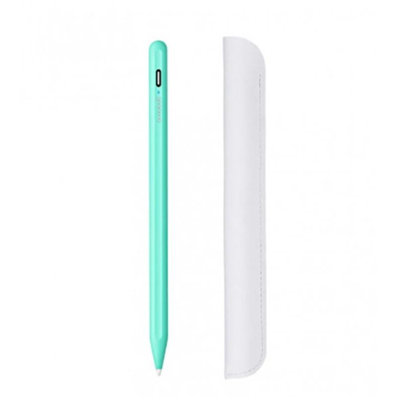 Стилус Goojodoq для планшета Apple iPad 2018-2021 9 Gen Magnetic USB-C 1.2mm Turquoise
Стилус Goojodoq для планшета Apple iPad 2018-2021 9 Gen Magnetic USB-C 1.2mm Turquoise