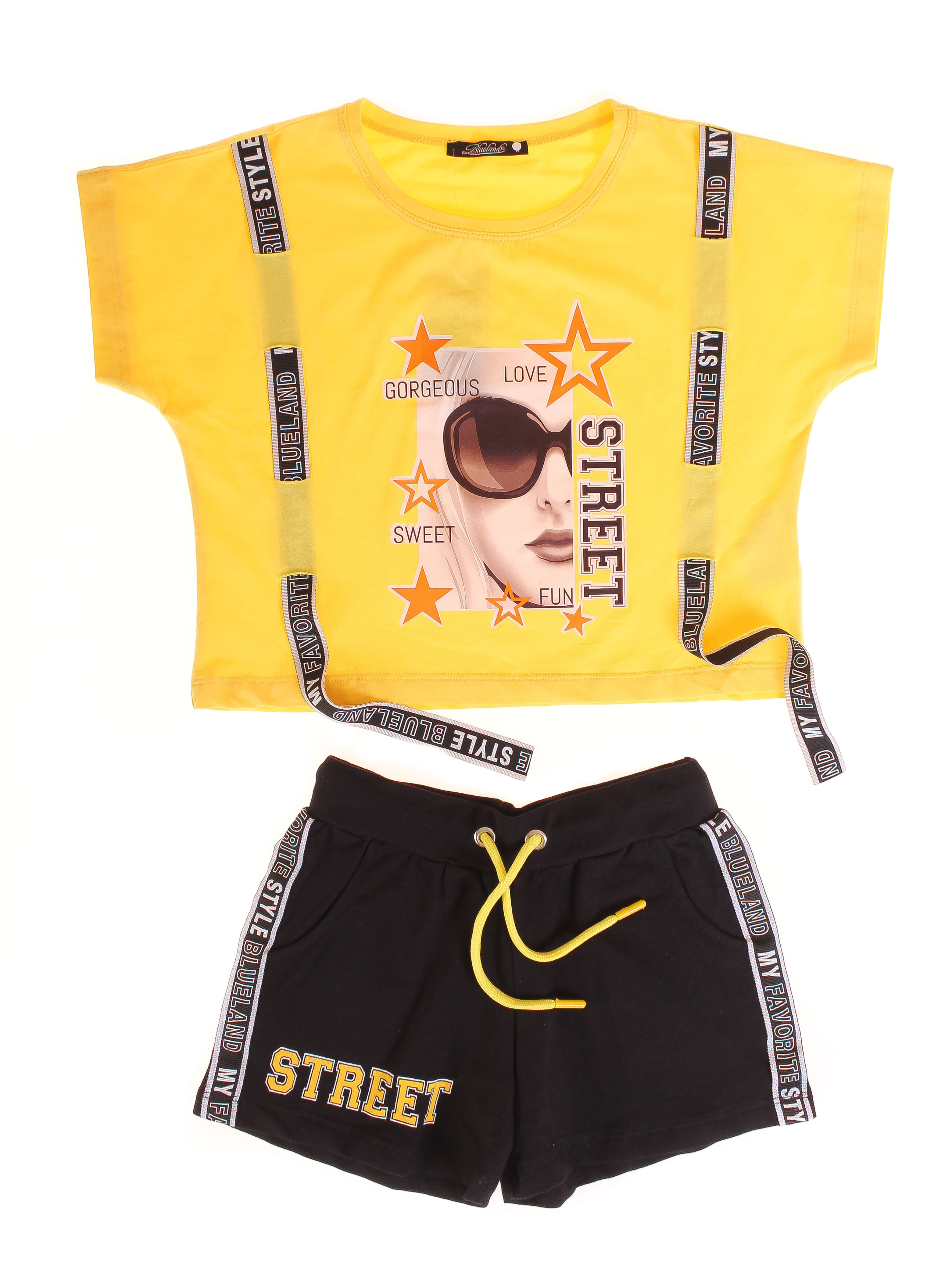 Футболка + Шорти Blueland Желтый 152 см 2493 (528652)
Футболка + Шорти Blueland Желтый 152 см 2493 (528652)