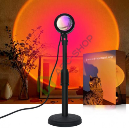 Світлодіодна для підлоги лампа проектор LED Sunset (Сансет) з ефектом золотого заходу для Селфі USB (327888)
Світлодіодна для підлоги лампа проектор LED Sunset (Сансет) з ефектом золотого заходу для Селфі USB (327888)