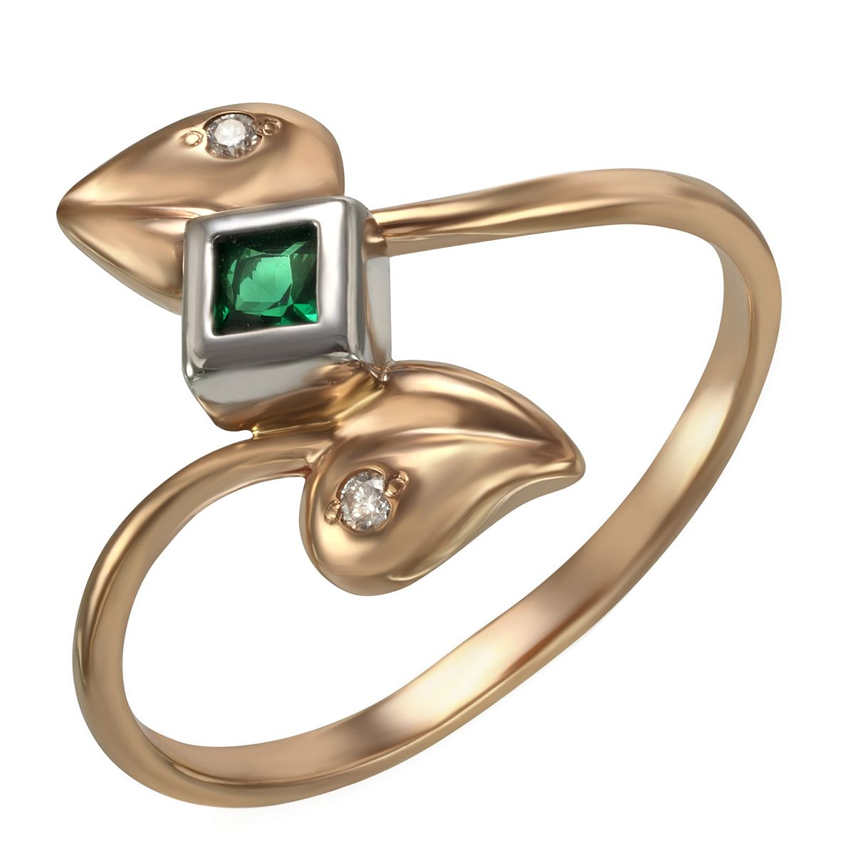 Золотое кольцо с бриллиантами и изумрудом Tango Jewellery Company 752647 размер 16.5
Золотое кольцо с бриллиантами и изумрудом Tango Jewellery Company 752647 размер 16.5
