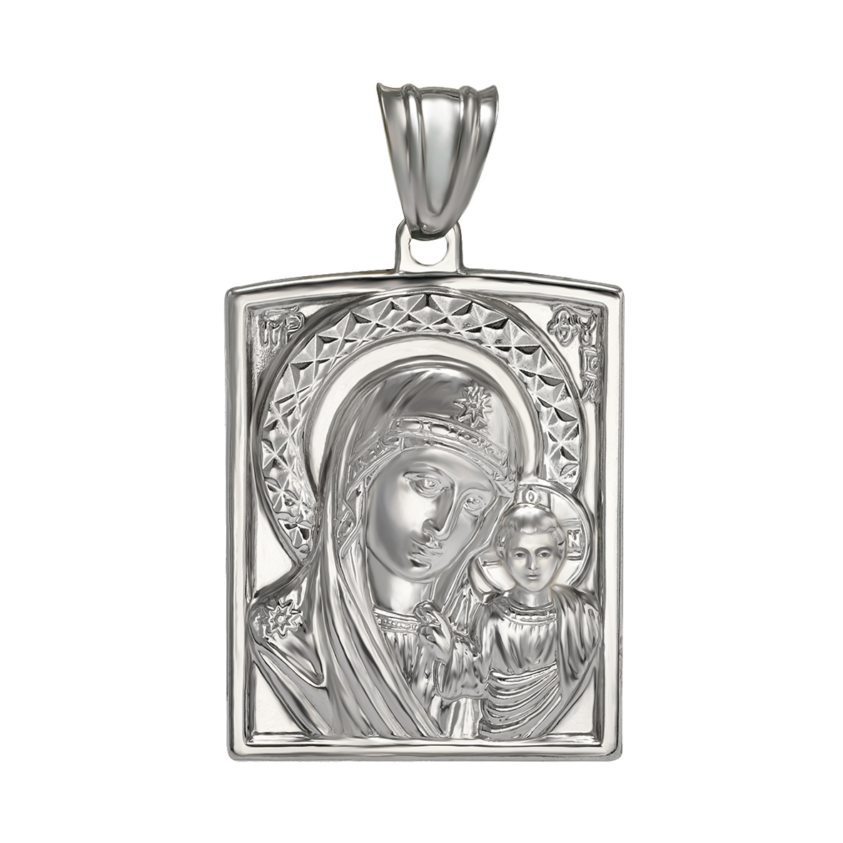 Серебряная ладанка "Казанская икона Божией Матери" Tango Jewellery Company 100566С
Серебряная ладанка "Казанская икона Божией Матери" Tango Jewellery Company 100566С