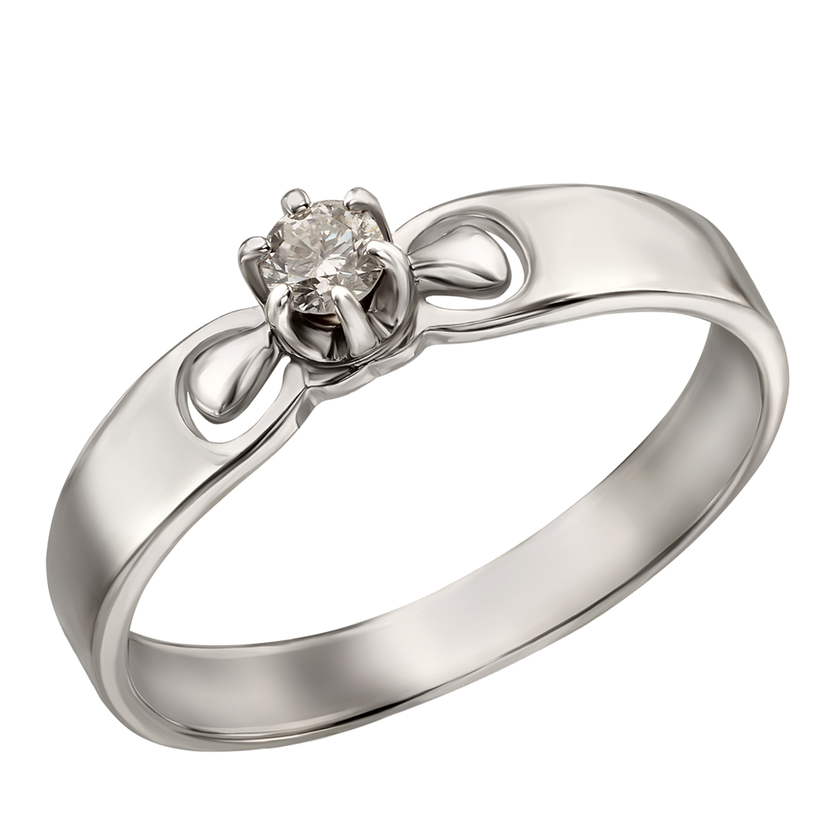 Кольцо в белом золоте с бриллиантом Tango Jewellery Company 750671В размер 16.5
Кольцо в белом золоте с бриллиантом Tango Jewellery Company 750671В размер 16.5