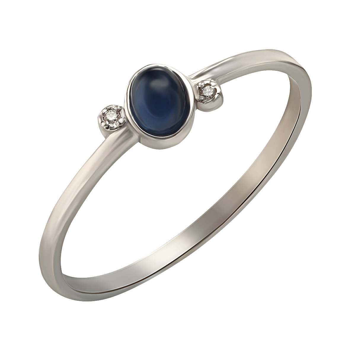 Кольцо в белом золоте с бриллиантами и сапфиром Tango Jewellery Company 741342В размер 16.5
Кольцо в белом золоте с бриллиантами и сапфиром Tango Jewellery Company 741342В размер 16.5
