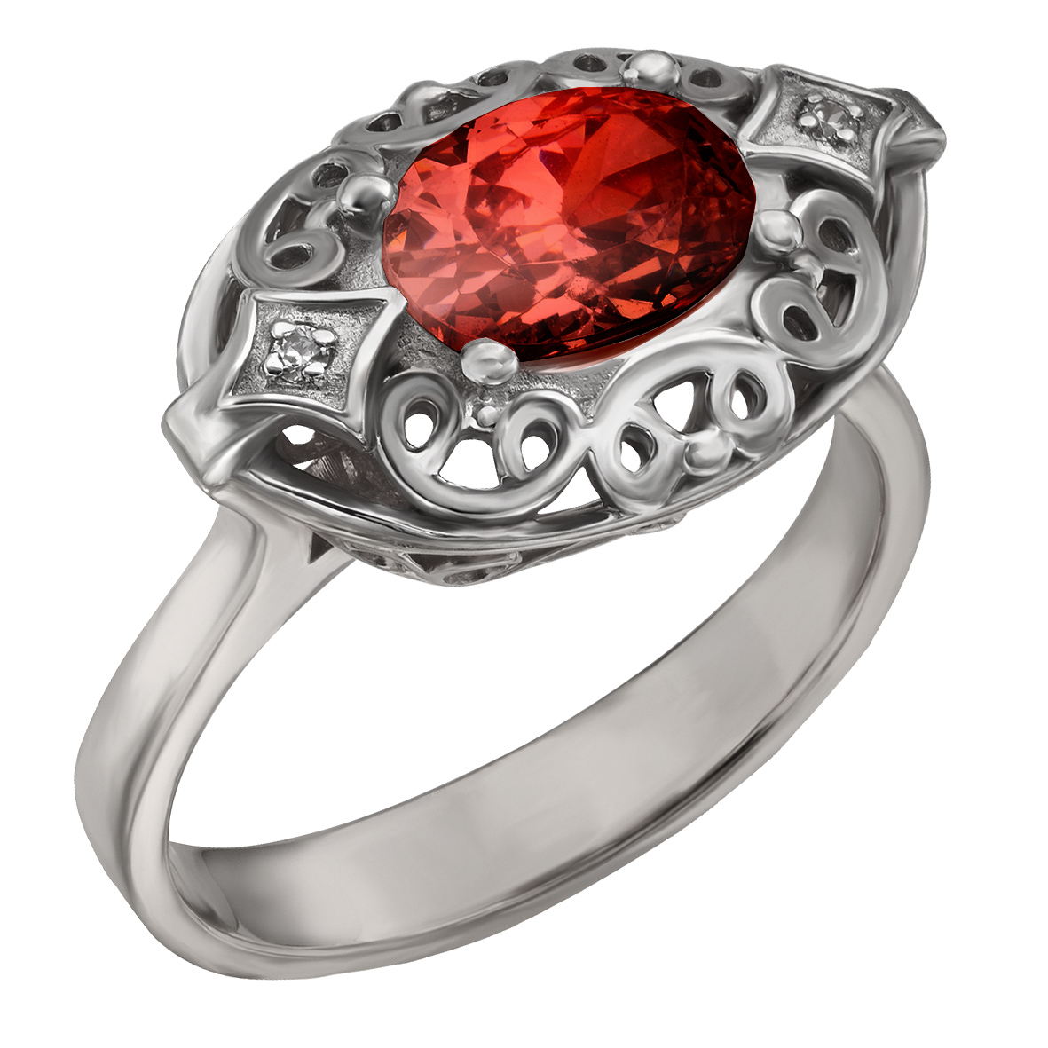 Серебряное кольцо с гранатом и фианитами Tango Jewellery Company 374650С размер 19
Серебряное кольцо с гранатом и фианитами Tango Jewellery Company 374650С размер 19