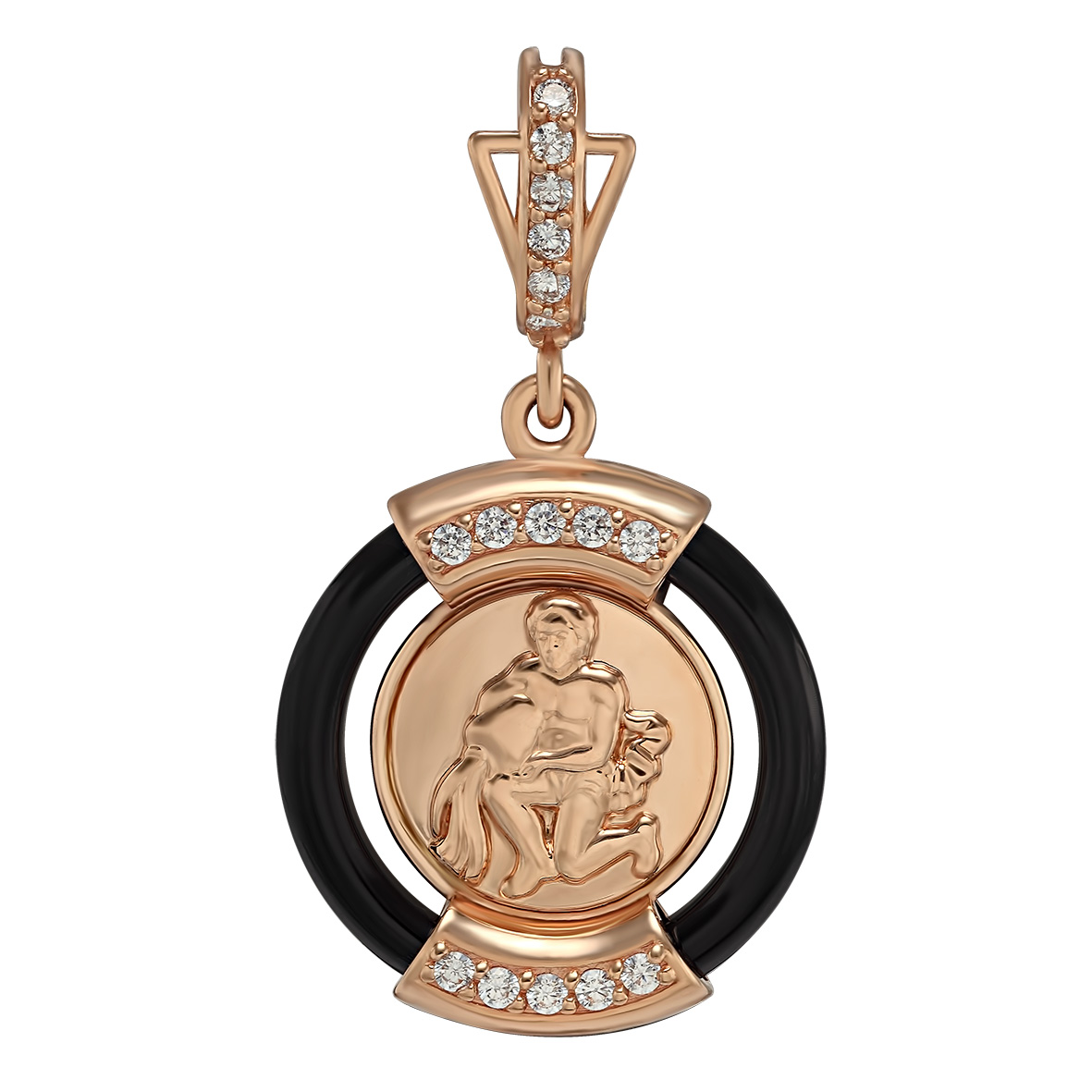Золотая подвеска "Водолей" с агатом и фианитами Tango Jewellery Company 199119
Золотая подвеска "Водолей" с агатом и фианитами Tango Jewellery Company 199119