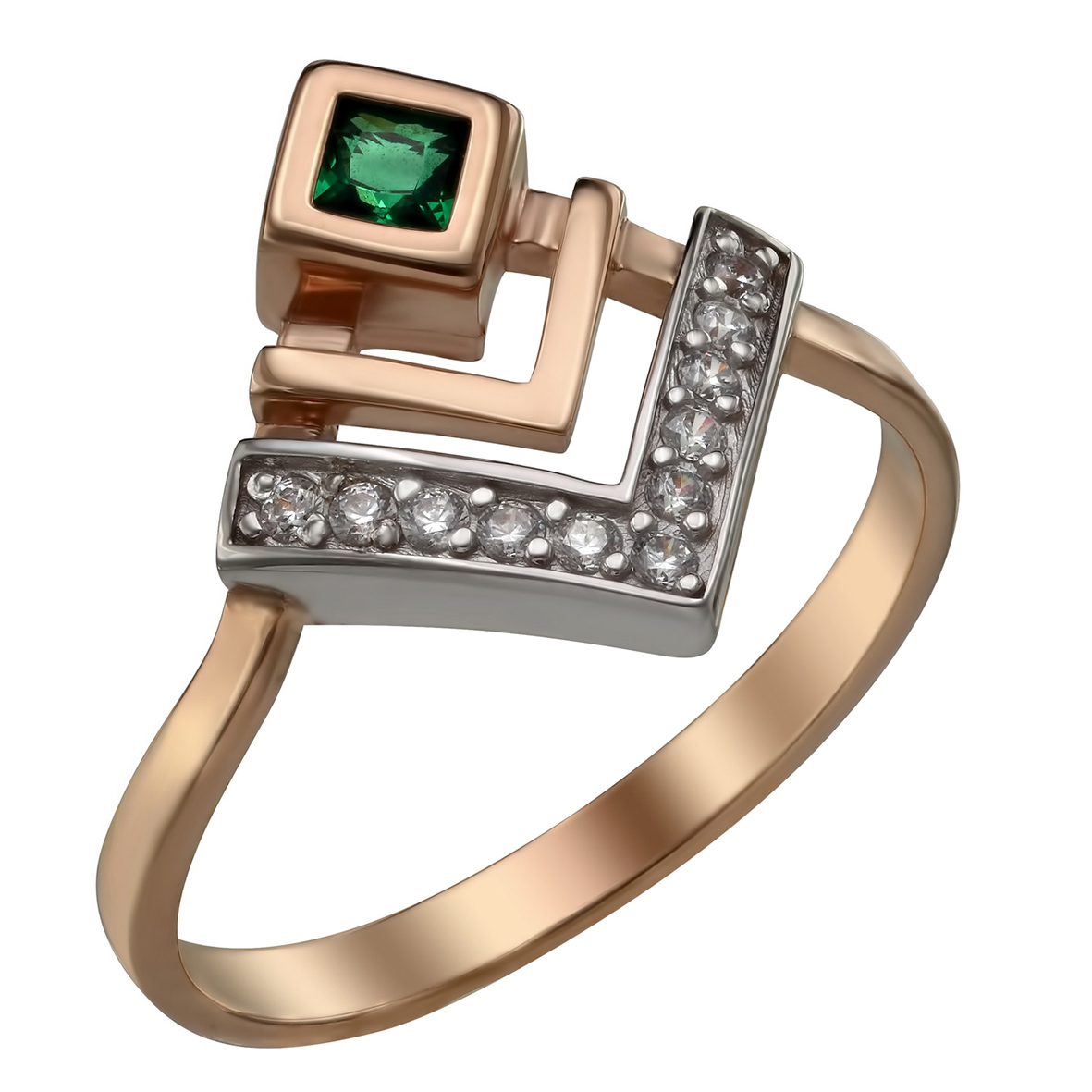 Золотое кольцо с изумрудом и фианитами Tango Jewellery Company 377750 размер 19
Золотое кольцо с изумрудом и фианитами Tango Jewellery Company 377750 размер 19