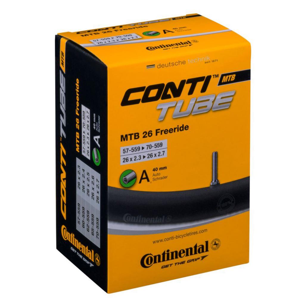 Велосипедная камера Continental MTB Freeride 26 57-559 / 70-559 RE AV40mm (181721)
Велосипедная камера Continental MTB Freeride 26 57-559 / 70-559 RE AV40mm (181721)