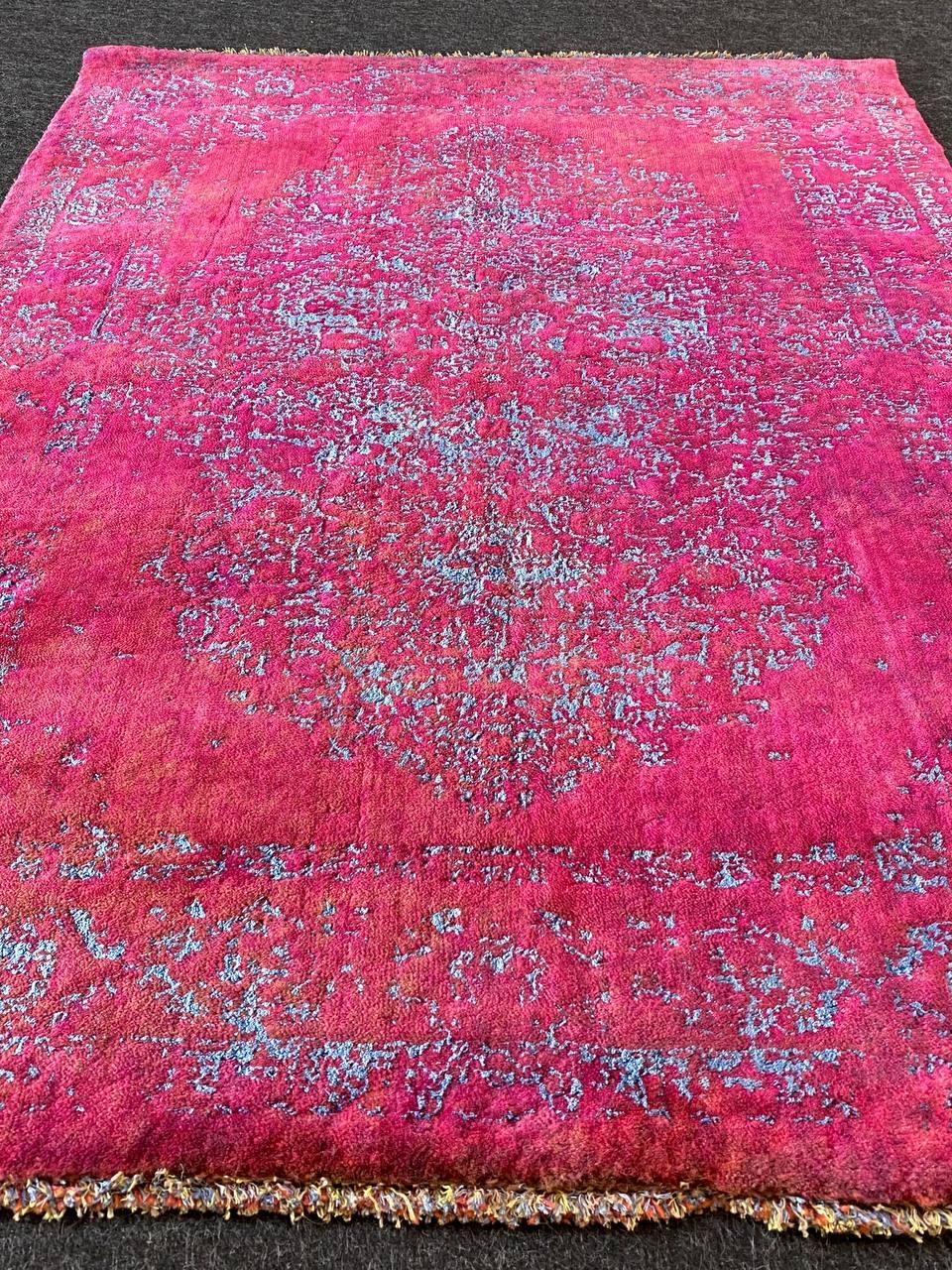 Ковер Faravahar Wool Handmade 133х95 см Малиновый с лазурным ручная работа (0896)
Ковер Faravahar Wool Handmade 133х95 см Малиновый с лазурным ручная работа (0896)