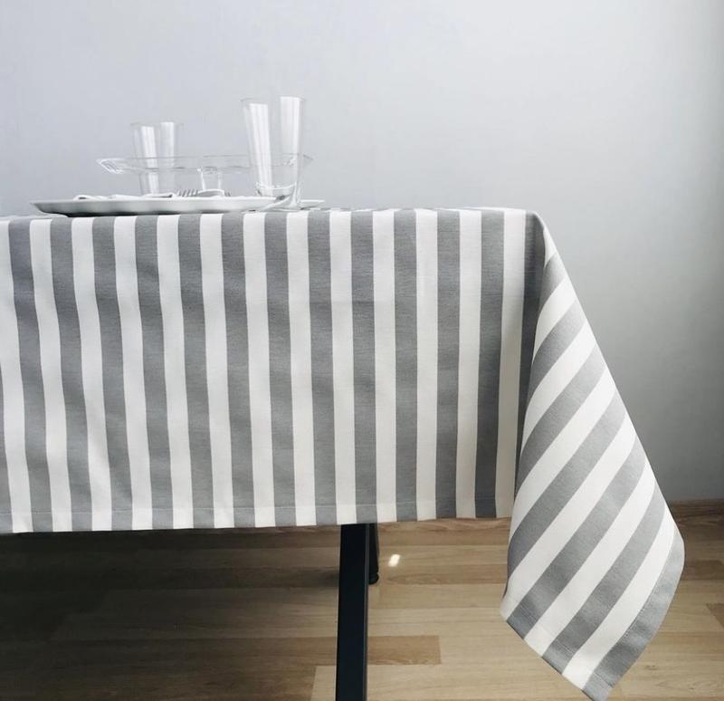 Скатерть с тефлоновым покрытием MacroHorizon Полоска Широкая Серый, 140*220 см
Скатерть с тефлоновым покрытием MacroHorizon Полоска Широкая Серый, 140*220 см