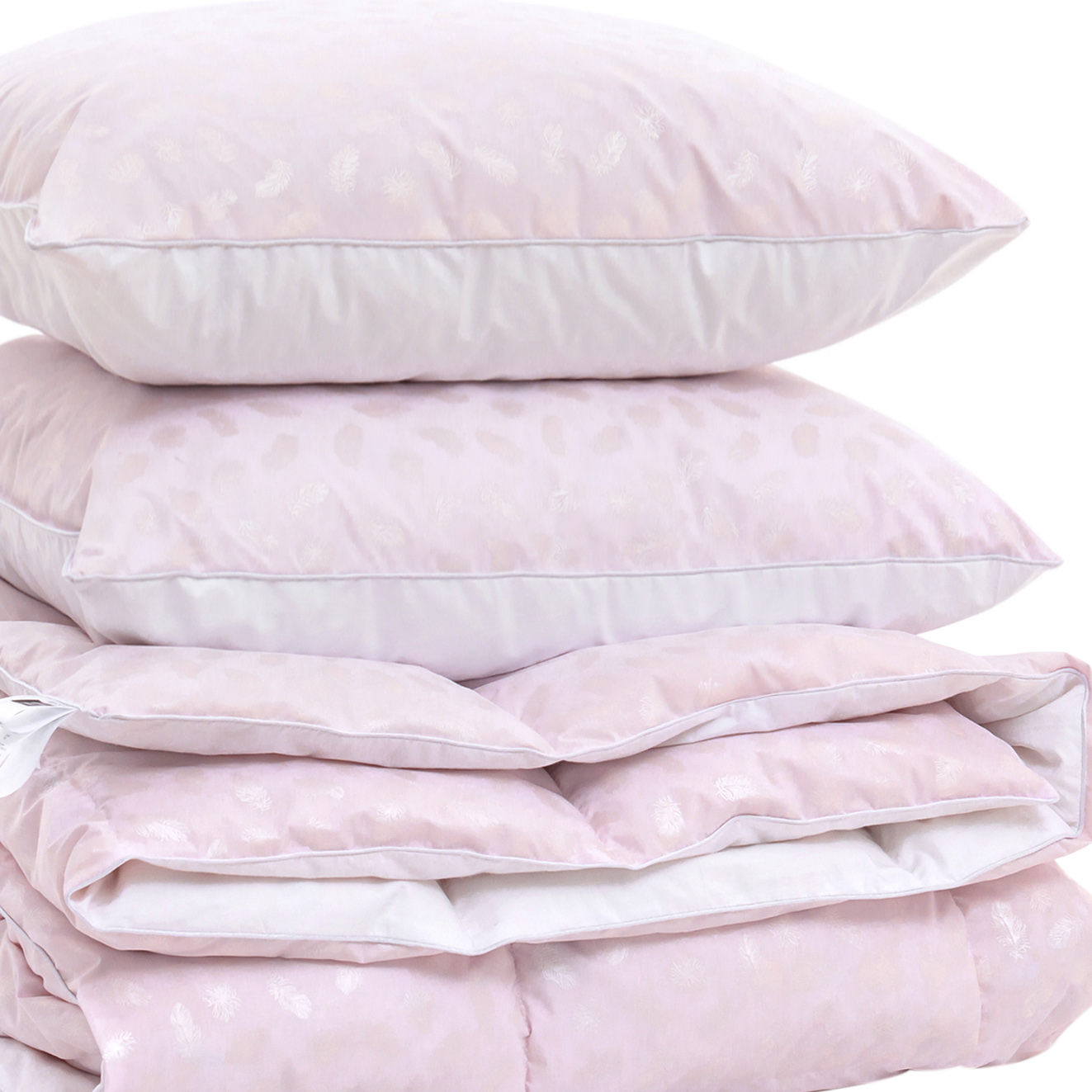 Набор пуховый MirSon №2153 Bio-Pink Зима 50% пух одеяло 172х205 + подушки 50х70 2 шт упругие
Набор пуховый MirSon №2153 Bio-Pink Зима 50% пух одеяло 172х205 + подушки 50х70 2 шт упругие