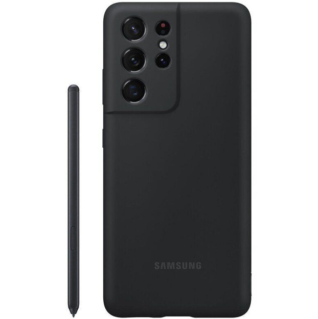 Cиликоновый чехол накладка Silicone Cover with S Pen Samsung Galaxy S21 Ultra 5G EF-PG99P black
Cиликоновый чехол накладка Silicone Cover with S Pen Samsung Galaxy S21 Ultra 5G EF-PG99P black