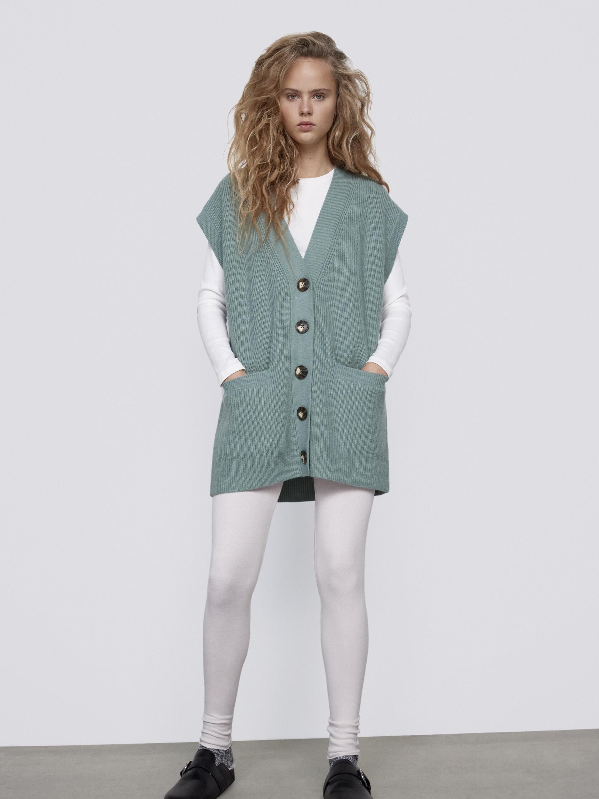 Кардиган Zara 9667-110-400 - Бирюзовый, Кардиган Zara 9667-110-400 XS-S Бирюзовый
Кардиган Zara 9667-110-400 - Бирюзовый, Кардиган Zara 9667-110-400 XS-S Бирюзовый