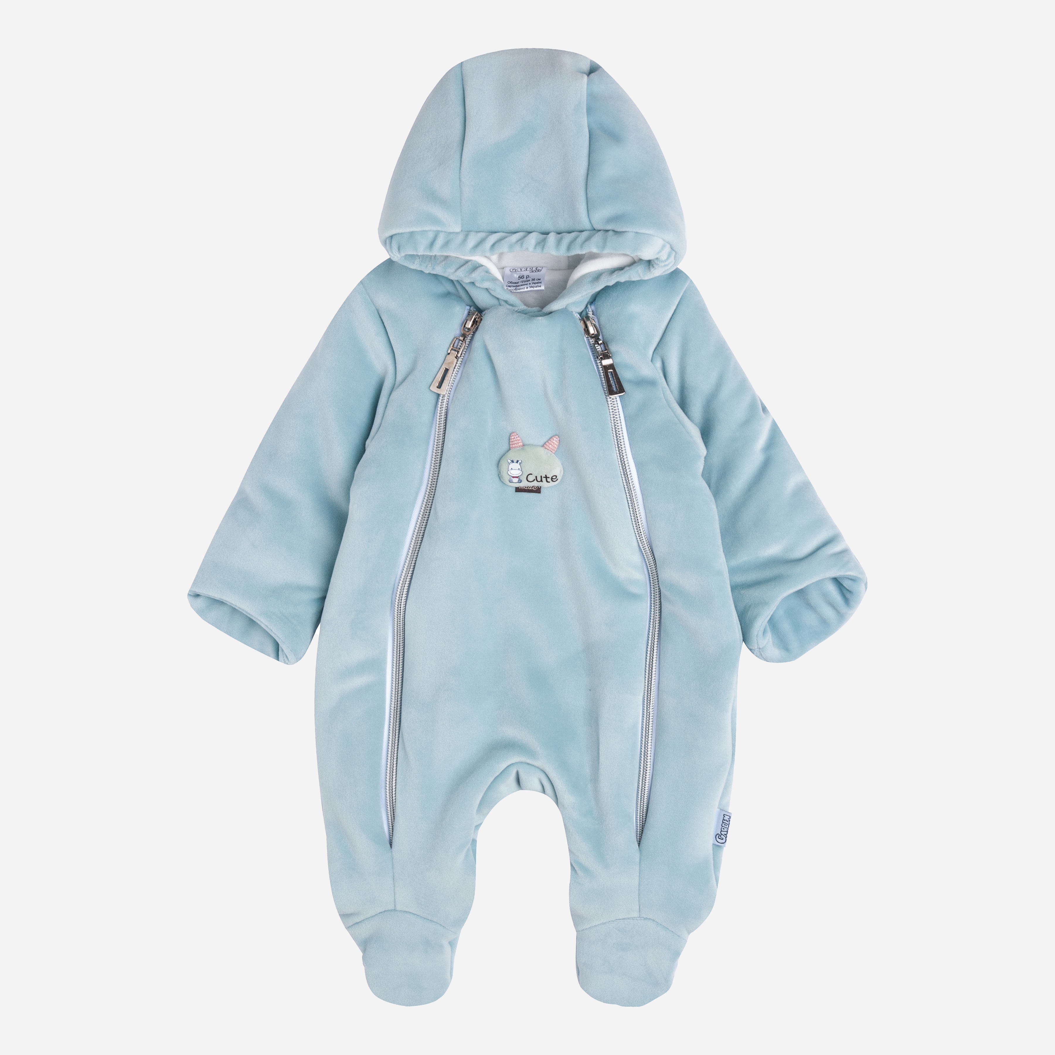 Человекчек утепленный велюровый Garden Baby 12130-01/32 68 см Ментол (4821213032321)
Человекчек утепленный велюровый Garden Baby 12130-01/32 68 см Ментол (4821213032321)