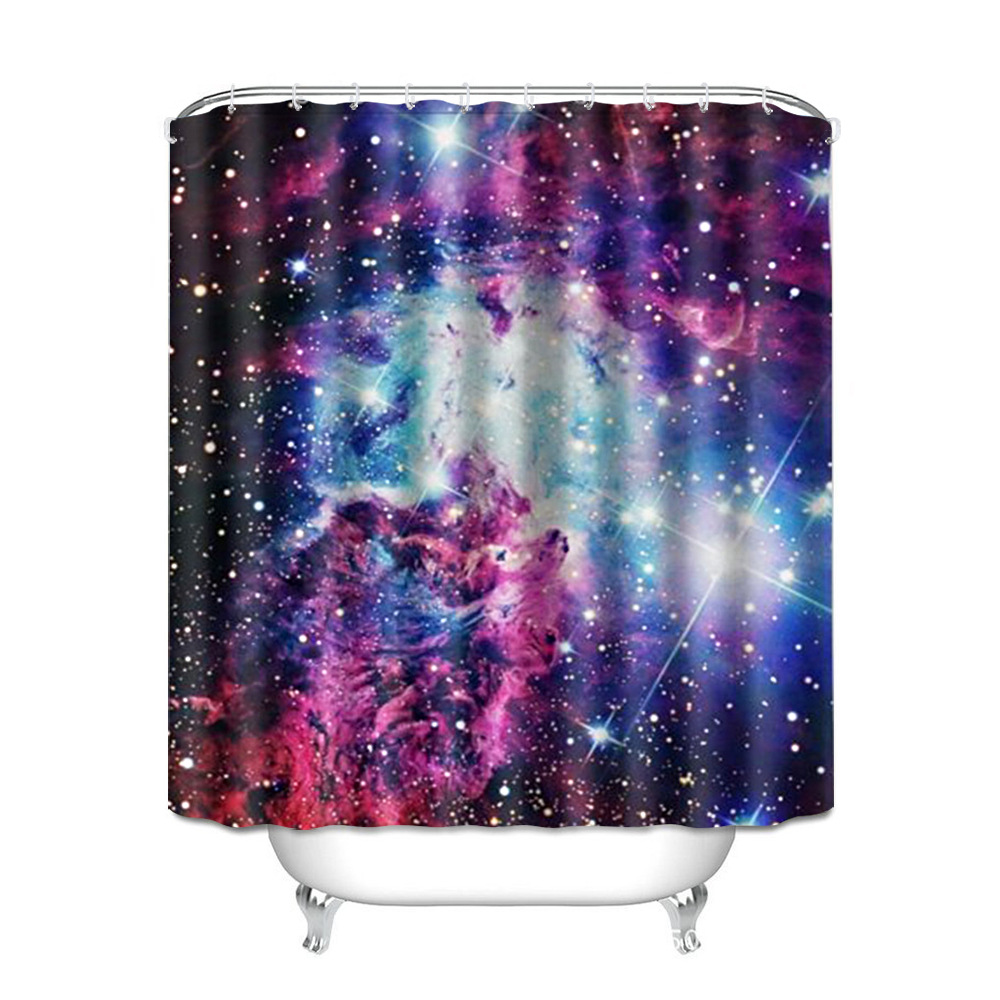 Штора для ванной с космическим принтом фиолетовая Galaxy 180 х 180 см Berni Home Розовый (59459)
Штора для ванной с космическим принтом фиолетовая Galaxy 180 х 180 см Berni Home Розовый (59459)