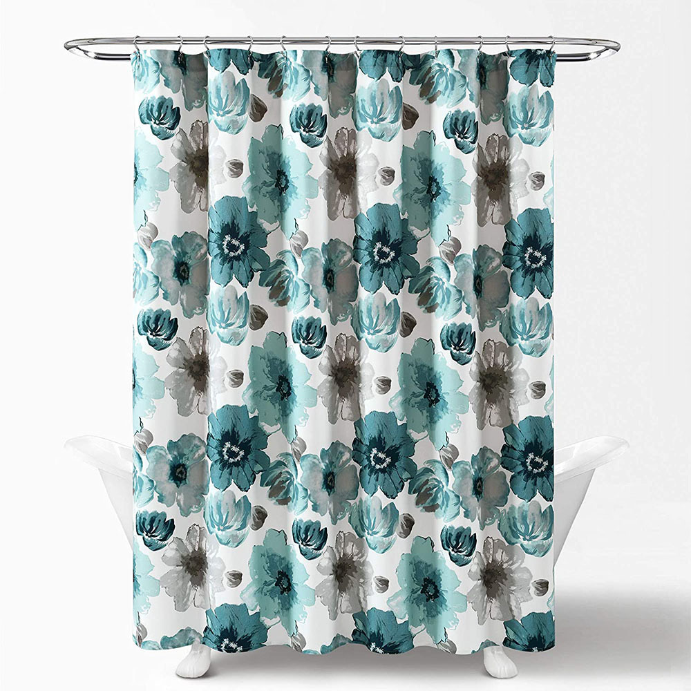 Штора для ванной с цветочным принтом бирюзовая с серым Blue flowers 180 х 180 см Berni Home Серый (59427)
Штора для ванной с цветочным принтом бирюзовая с серым Blue flowers 180 х 180 см Berni Home Серый (59427)
