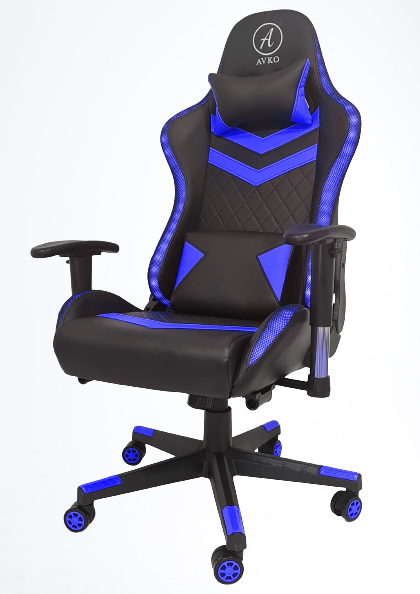 Кресло геймерское компьютерное AVKO Style с RGB подсветкой, механизмом качания и функцией блокировки. Эко-кожа. Синий
Кресло геймерское компьютерное AVKO Style с RGB подсветкой, механизмом качания и функцией блокировки. Эко-кожа. Синий