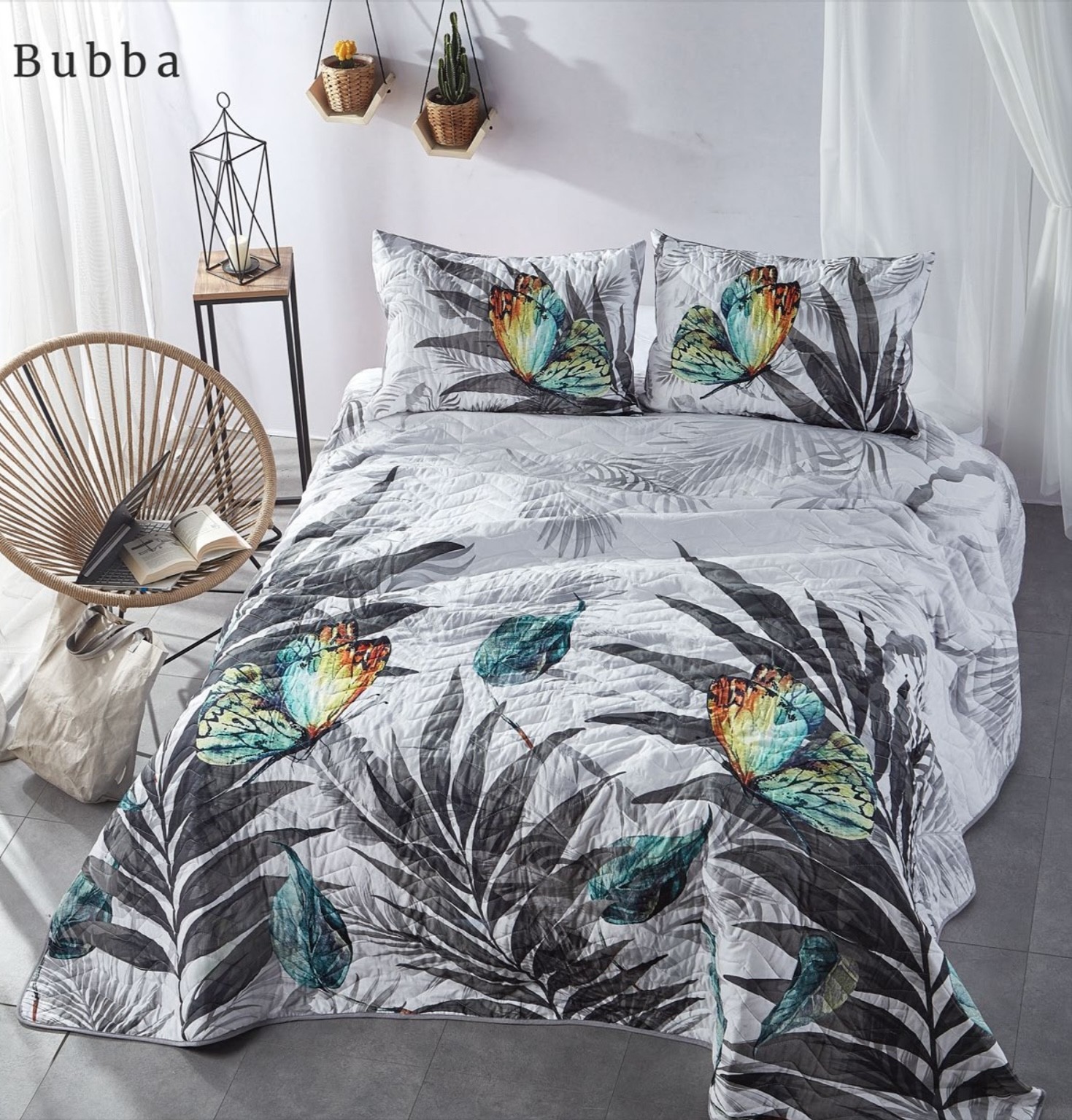 Стёганное покрывало с наволочками The Club Cotton Bubba белый двухспальное ранфорс
Стёганное покрывало с наволочками The Club Cotton Bubba белый двухспальное ранфорс