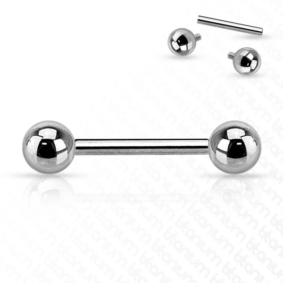 Штанга из титана с внутренней резьбой PiercedFish TIB для пирсинга уха, индастриал, в язык, для сосков, брови (25 мм, 1.6 мм, 5 мм)
Штанга из титана с внутренней резьбой PiercedFish TIB для пирсинга уха, индастриал, в язык, для сосков, брови (25 мм, 1.6 мм, 5 мм)