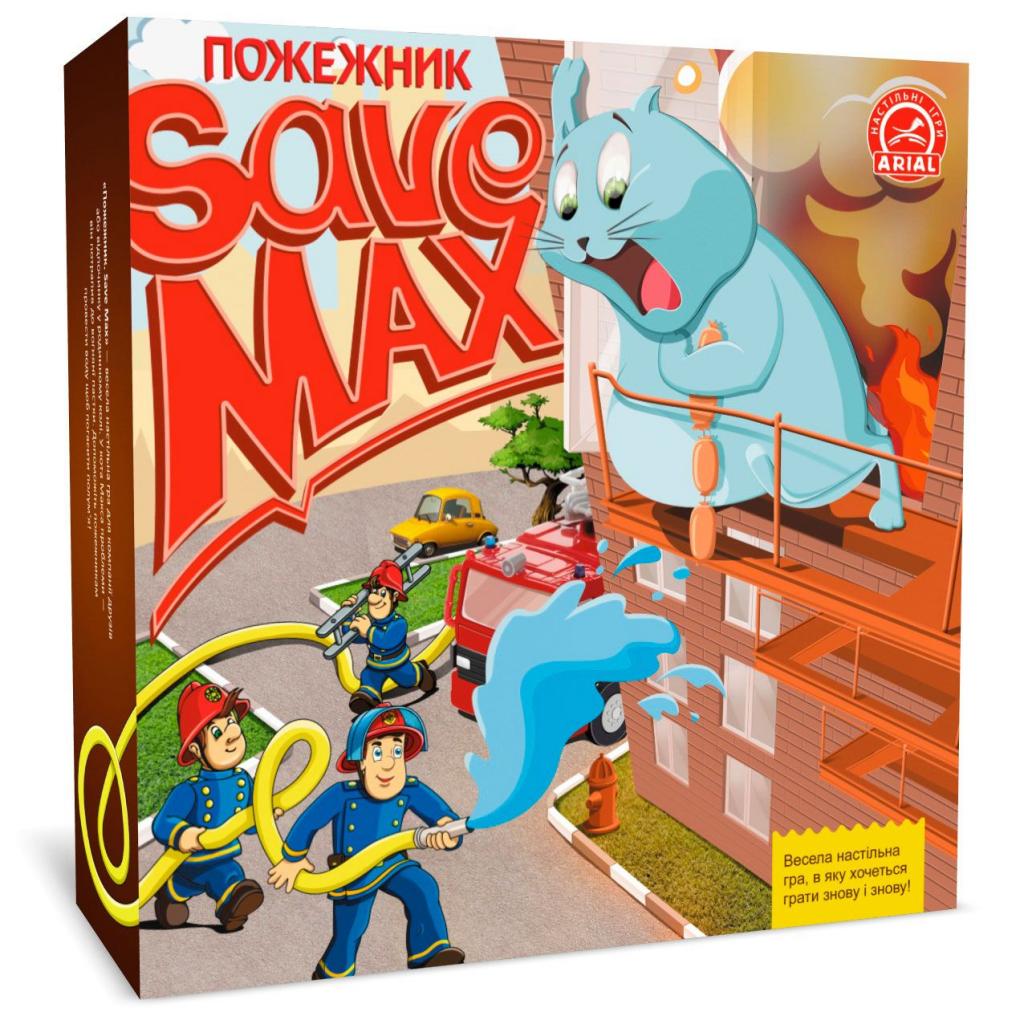 Настольная игра Arial Пожарный. спасти Макса (11537) 
Настольная игра Arial Пожарный. спасти Макса (11537)