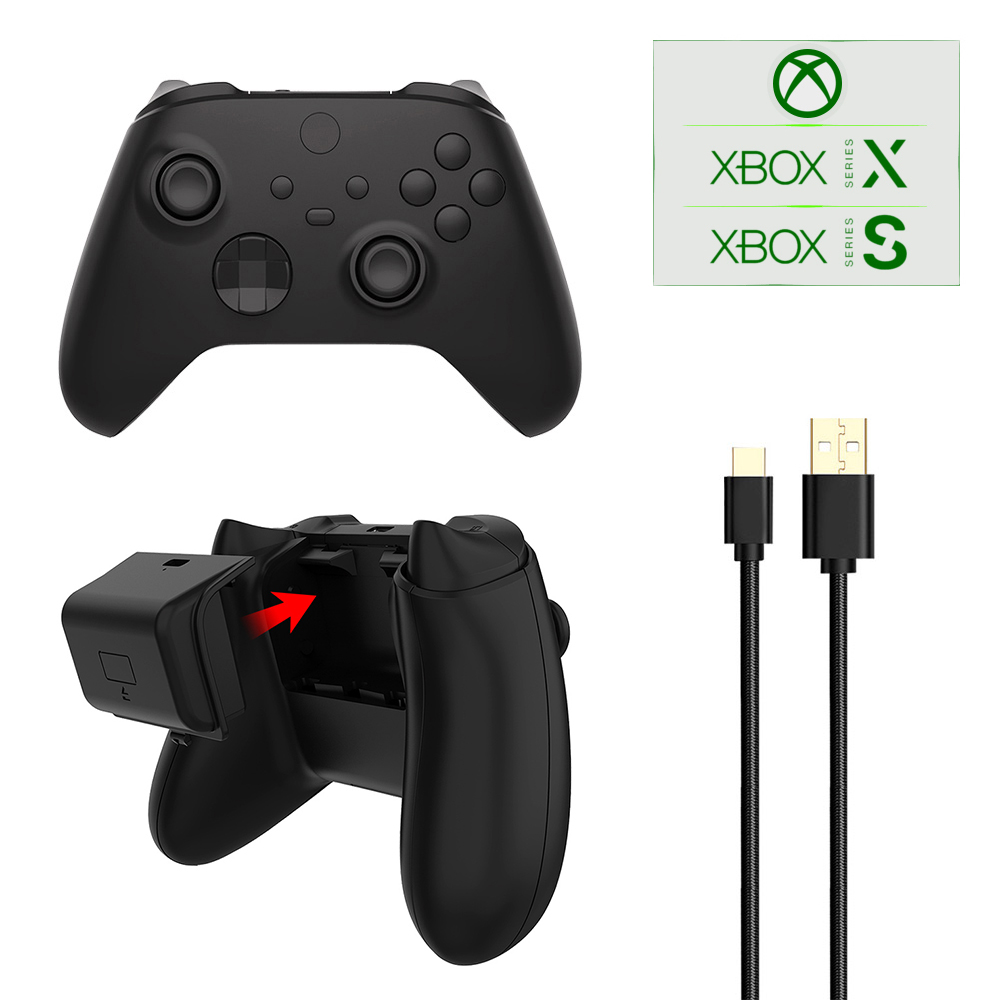 Аккумуляторная батарея 1200 mAh и зарядный кабель DOBE 3м USB / USB Type-C для геймпада Microsoft Wireless Controller консоли Xbox Series X / Xbox Series S
Аккумуляторная батарея 1200 mAh и зарядный кабель DOBE 3м USB / USB Type-C для геймпада Microsoft Wireless Controller консоли Xbox Series X / Xbox Series S