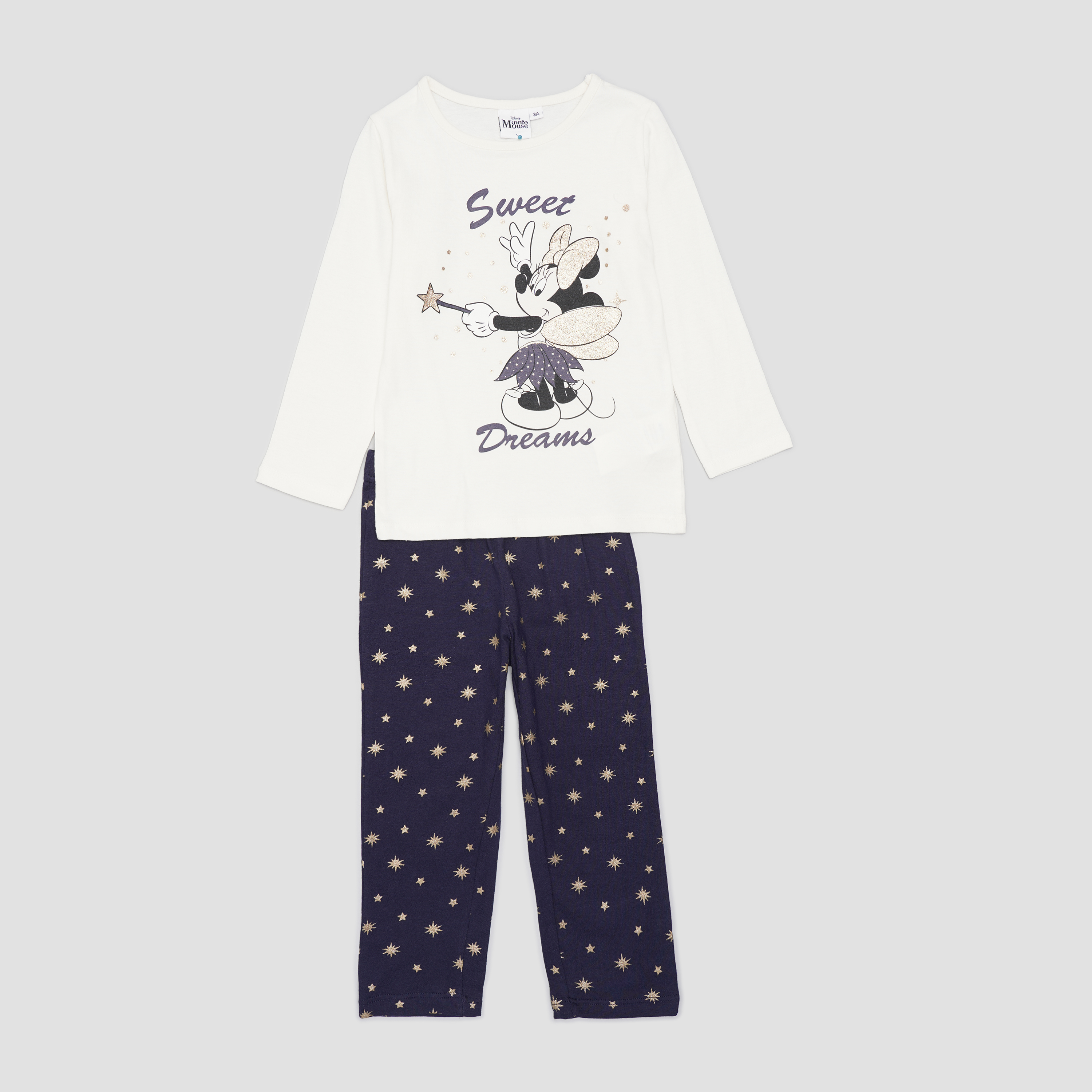Пижама (футболка с длинными рукавами + штаны) Disney Minnie HU2008 104 см Белая (3609085110078)
Пижама (футболка с длинными рукавами + штаны) Disney Minnie HU2008 104 см Белая (3609085110078)