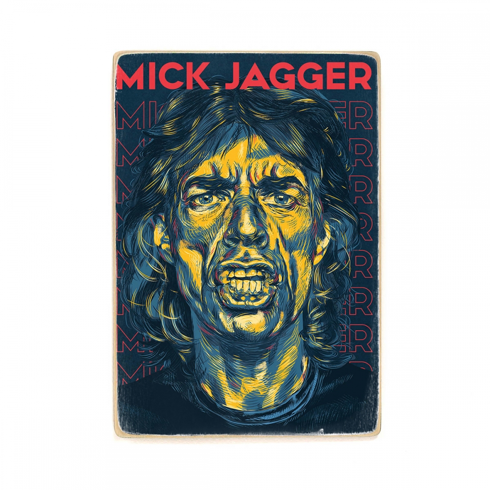 Деревянный постер Музыка Rolling Stones, Mick Jagger. Ролинг стоунз. Мик Джаггер А1
Деревянный постер Музыка Rolling Stones, Mick Jagger. Ролинг стоунз. Мик Джаггер А1