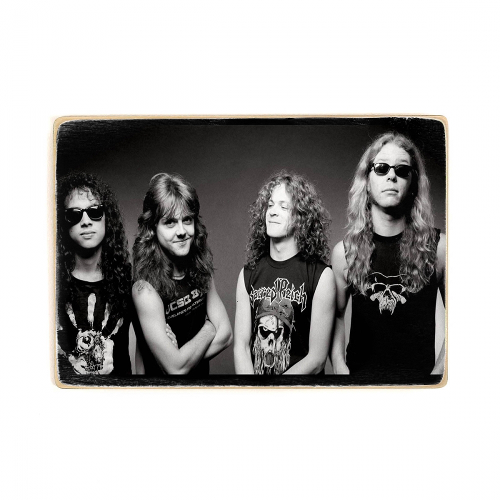 Деревянный постер Музыка Metallica, Металлика, треш метал, олд скул метал А2
Деревянный постер Музыка Metallica, Металлика, треш метал, олд скул метал А2