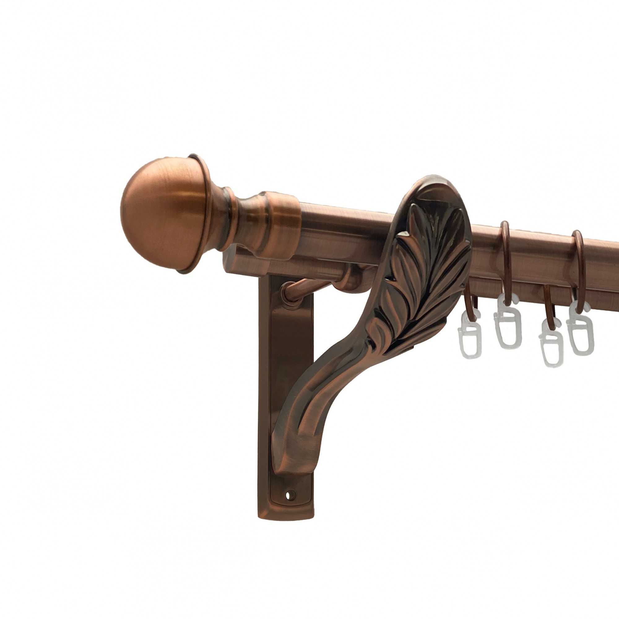 Карниз Orvit Бостон металевий дворядний ретро гладка труба кільце металеве Мідь 25\19 мм 200 см (00-00009873)
Карниз Orvit Бостон металевий дворядний ретро гладка труба кільце металеве Мідь 25\19 мм 200 см (00-00009873)