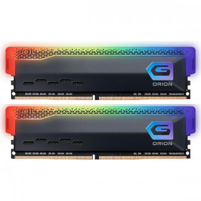 Модуль пам'яті для комп'ютера DDR4 16GB (2x8GB) 3200 MHz Orion RGB Titanium Gray Geil (GOSG416GB3200C16BDC)
Модуль пам'яті для комп'ютера DDR4 16GB (2x8GB) 3200 MHz Orion RGB Titanium Gray Geil (GOSG416GB3200C16BDC)