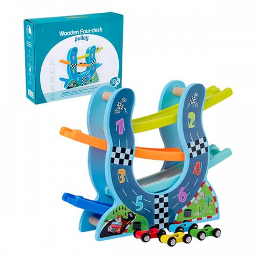 Игра деревянная «Трамплин с машинками» (4 машинки) DNA-2181-11 A-Toys (DNA-2181-11)
Игра деревянная «Трамплин с машинками» (4 машинки) DNA-2181-11 A-Toys (DNA-2181-11)
