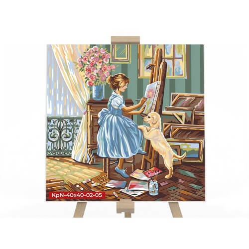 Картина по номерам Danko Toys Художница, размер 40-40 см KpN-02-05 Danko Toys (KpN-02-05)
Картина по номерам Danko Toys Художница, размер 40-40 см KpN-02-05 Danko Toys (KpN-02-05)