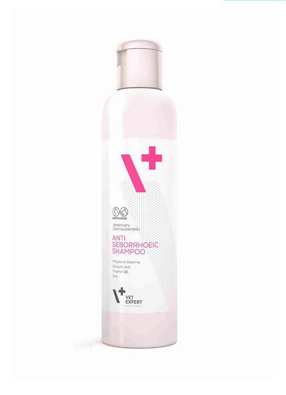 VetExpert (ВетЭксперт) Antiseborrhoeic Shampoo Противосеборейный шампунь для собак и кошек, 250 мл
VetExpert (ВетЭксперт) Antiseborrhoeic Shampoo Противосеборейный шампунь для собак и кошек, 250 мл
