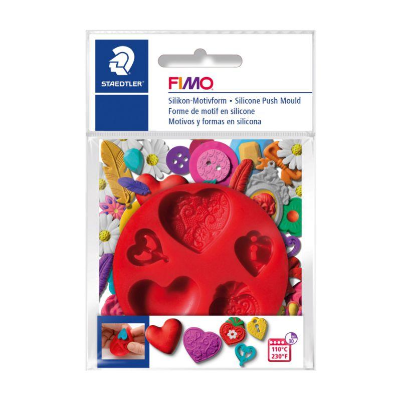 Силиконовая пресс-форма для полимерной глины Fimo сердца диаметр 7 см Staedtler, 872523
Силиконовая пресс-форма для полимерной глины Fimo сердца диаметр 7 см Staedtler, 872523