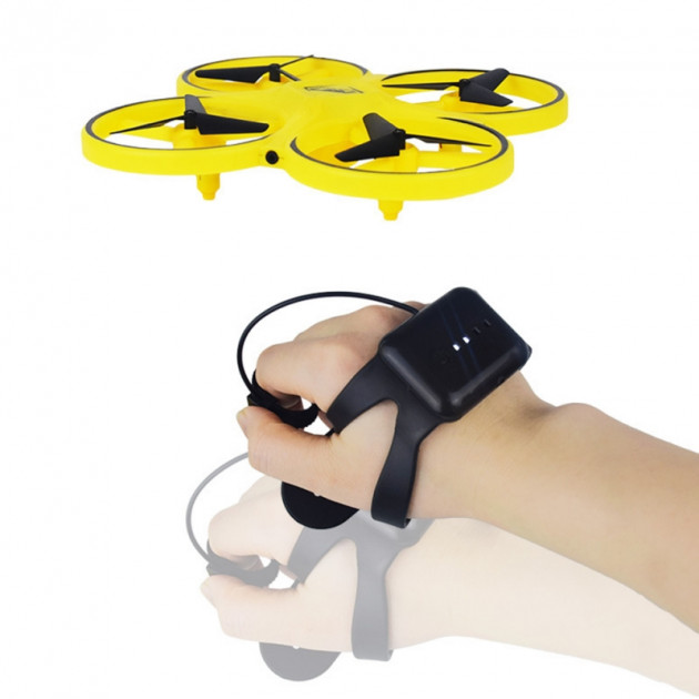 Квадрокоптер дрон с сенсорным управлением на руку жестами Joker Tracker Drone Pro (zhg0866)
Квадрокоптер дрон с сенсорным управлением на руку жестами Joker Tracker Drone Pro (zhg0866)
