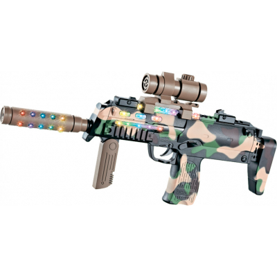 Игрушечное оружие ZIPP Toys Автомат свето-звуковой HK MP7 в наборе с очками, камуфляж/ко (810A)
Игрушечное оружие ZIPP Toys Автомат свето-звуковой HK MP7 в наборе с очками, камуфляж/ко (810A)