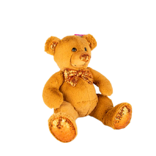 Мягкая игрушка Мишка Weber Toys Франт плюшевый с пайетками 29 см Коричневый (123667)
Мягкая игрушка Мишка Weber Toys Франт плюшевый с пайетками 29 см Коричневый (123667)