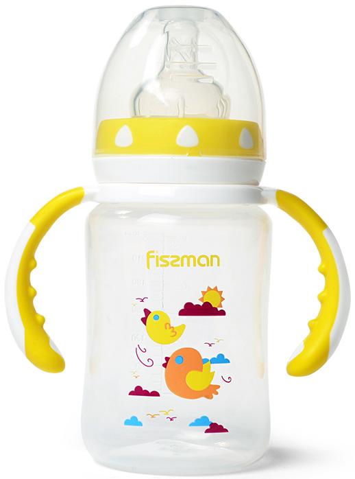 Бутылочка детская для кормления Fissman Babies Птички в облаках 240мл с ручками (FN-6893)
Бутылочка детская для кормления Fissman Babies Птички в облаках 240мл с ручками (FN-6893)