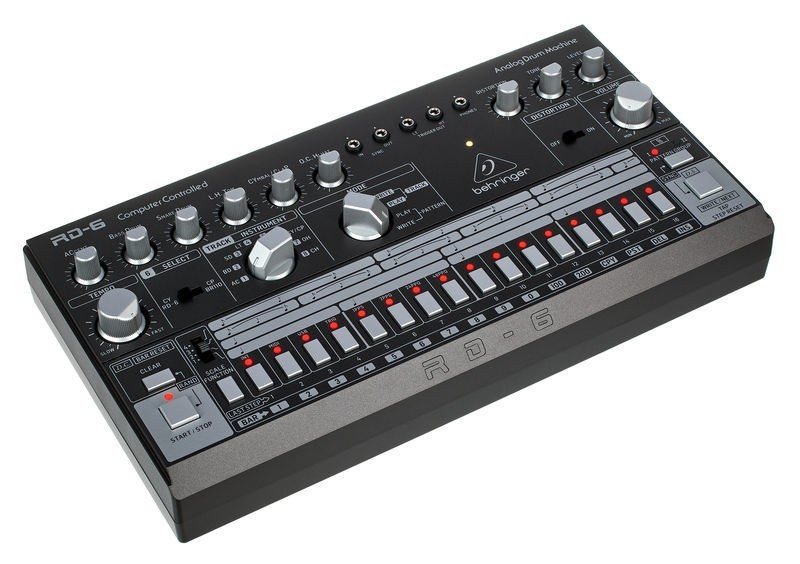 Драм-машина Behringer RD-6-BK
Драм-машина Behringer RD-6-BK