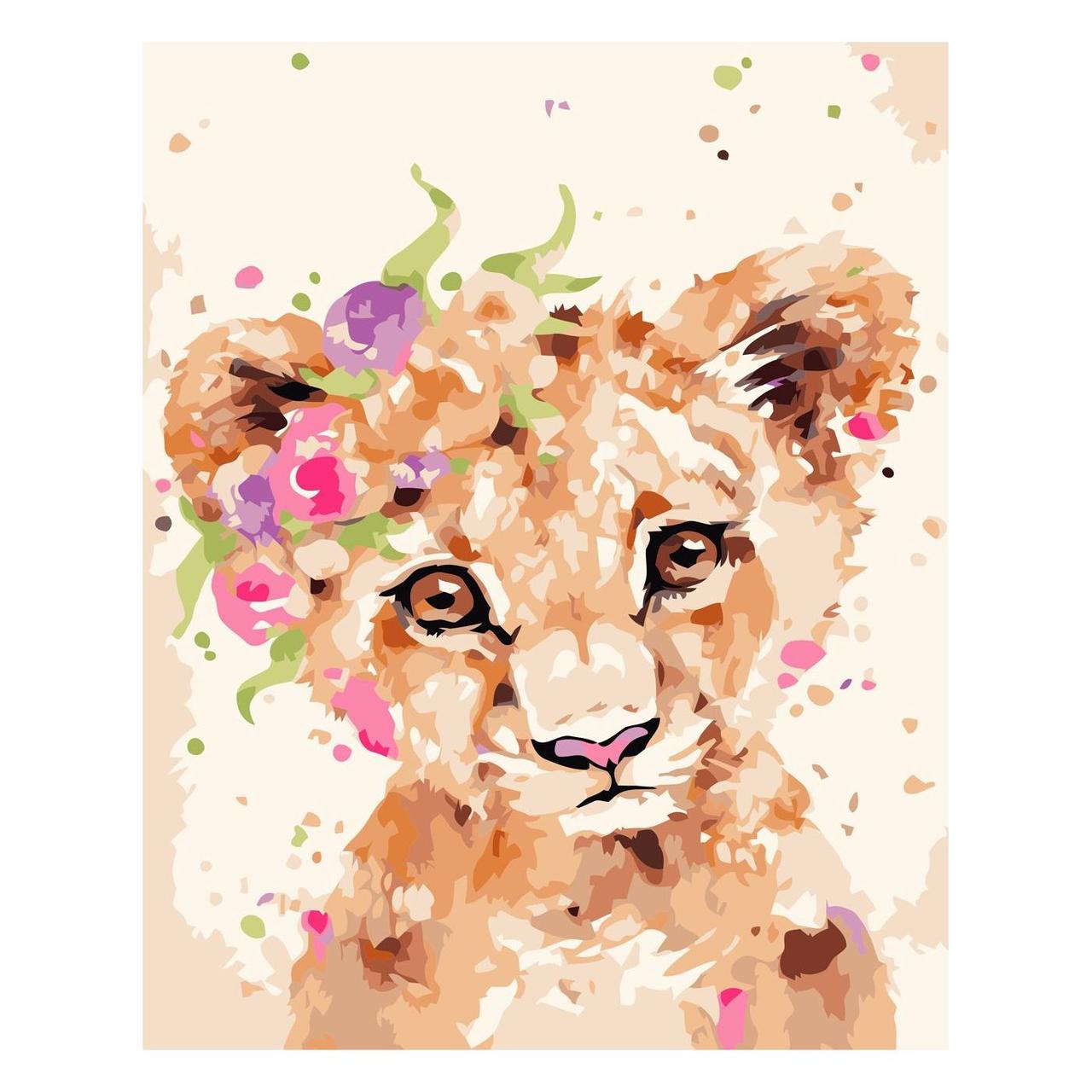 Детская Картина по номерам 30х40 см Набор для росписи Акварельные львенок
Детская Картина по номерам 30х40 см Набор для росписи Акварельные львенок