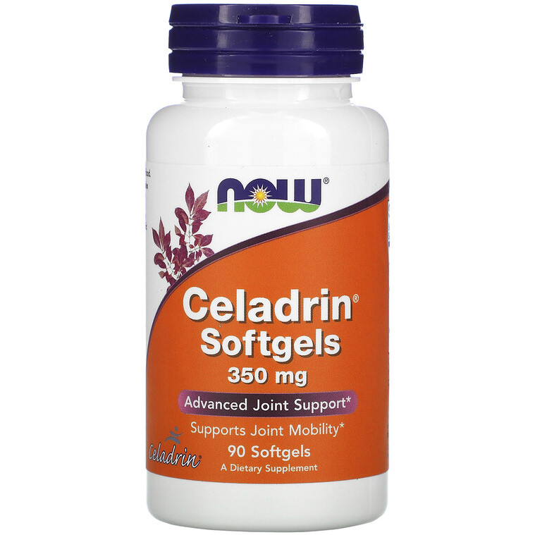 Целадрин NOW Foods "Celadrin Softgels" для поддержки суставов, 350 мг (90 гелевых капсул)
Целадрин NOW Foods "Celadrin Softgels" для поддержки суставов, 350 мг (90 гелевых капсул)