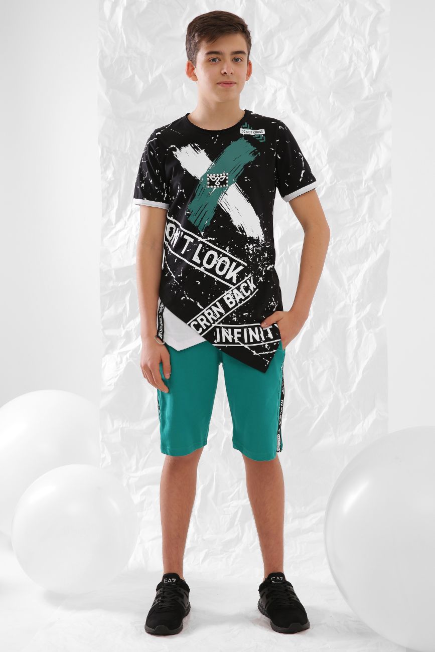 Костюм Corrinos 0018 Dont look Черный с 134 см Зеленым (KST-00005)
Костюм Corrinos 0018 Dont look Черный с 134 см Зеленым (KST-00005)