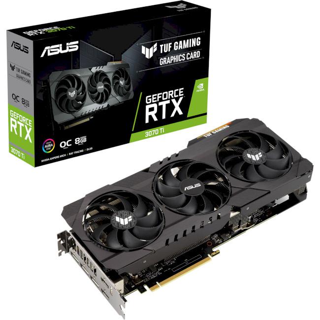 Видеокарта GeForce RTX 3070 Ti, Asus, TUF GAMING, 8Gb (TUF-RTX3070TI-8G-GAMING)
Видеокарта GeForce RTX 3070 Ti, Asus, TUF GAMING, 8Gb (TUF-RTX3070TI-8G-GAMING)