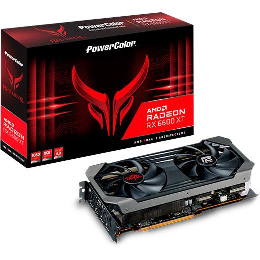Видеокарта POWERCOLOR Red Devil Radeon RX 6600XT 8GB GDDR6 (AXRX 6600XT 8GBD6-3DHE/OC)
Видеокарта POWERCOLOR Red Devil Radeon RX 6600XT 8GB GDDR6 (AXRX 6600XT 8GBD6-3DHE/OC)