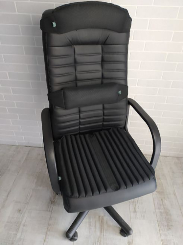 Комплект ортопедическая накидка Ekkoseat для кресла шефа с подушками под поясницу и шею Чёрный (ekko_4_f5_Ч)
Комплект ортопедическая накидка Ekkoseat для кресла шефа с подушками под поясницу и шею Чёрный (ekko_4_f5_Ч)