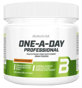 Витамины и минералы Biotech One A Day Professional 240 г Апельсин (5999076239573)
Витамины и минералы Biotech One A Day Professional 240 г Апельсин (5999076239573)