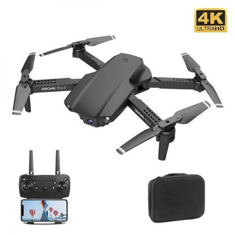 Квадрокоптер SJRC E99 Pro 2 Black дрон з камерою 4К FPV Optical до