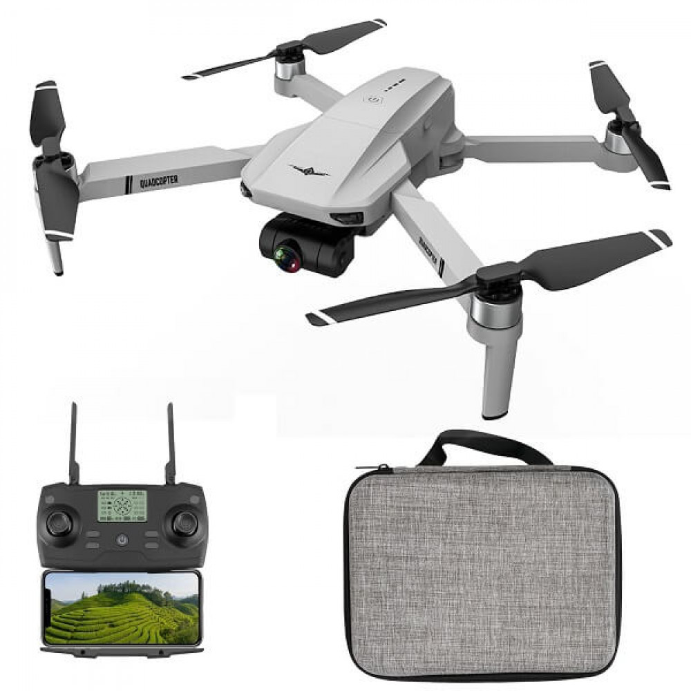 Квадрокоптер Visuo KF102 Gray − с камерой 4K, FPV, GPS, БК, до 1,2км, до 25мин, кейс
Квадрокоптер Visuo KF102 Gray − с камерой 4K, FPV, GPS, БК, до 1,2км, до 25мин, кейс