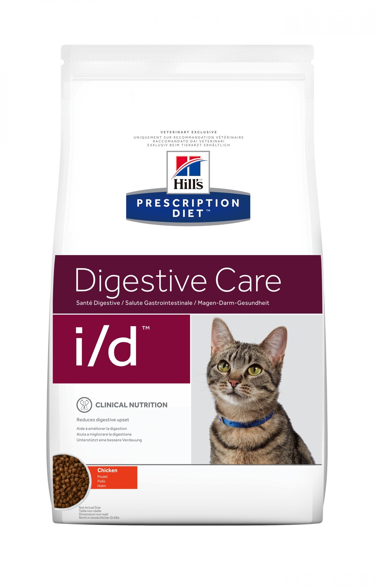 Сухой корм для кошек Hill's (Hills) Prescription Diet Feline i/d Digestive Care с курицей 5 кг (4663) (052742466309)
Сухой корм для кошек Hill's (Hills) Prescription Diet Feline i/d Digestive Care с курицей 5 кг (4663) (052742466309)